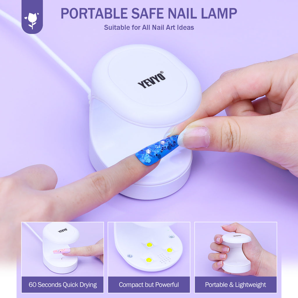 Skinlyx Acrylic Nail Kit – 24 Color Glitter Powder & Monomer Starter Set